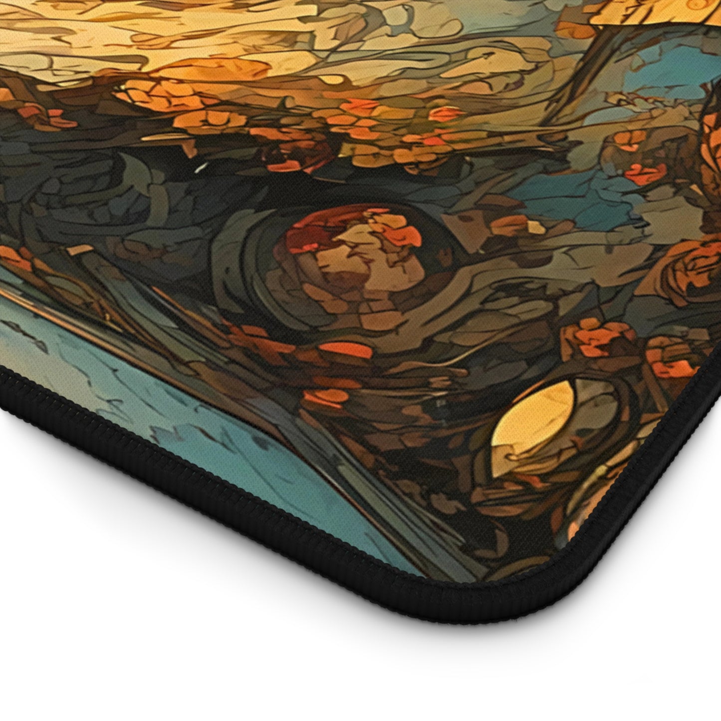 Nihonga - Moonlight Spiral Nihonga Desk Mat