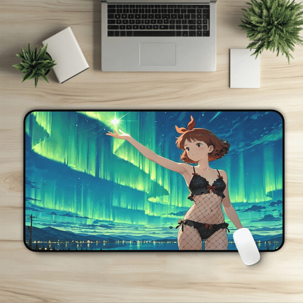 Yumeko – Northern Light Embrace Anime Desk Mat