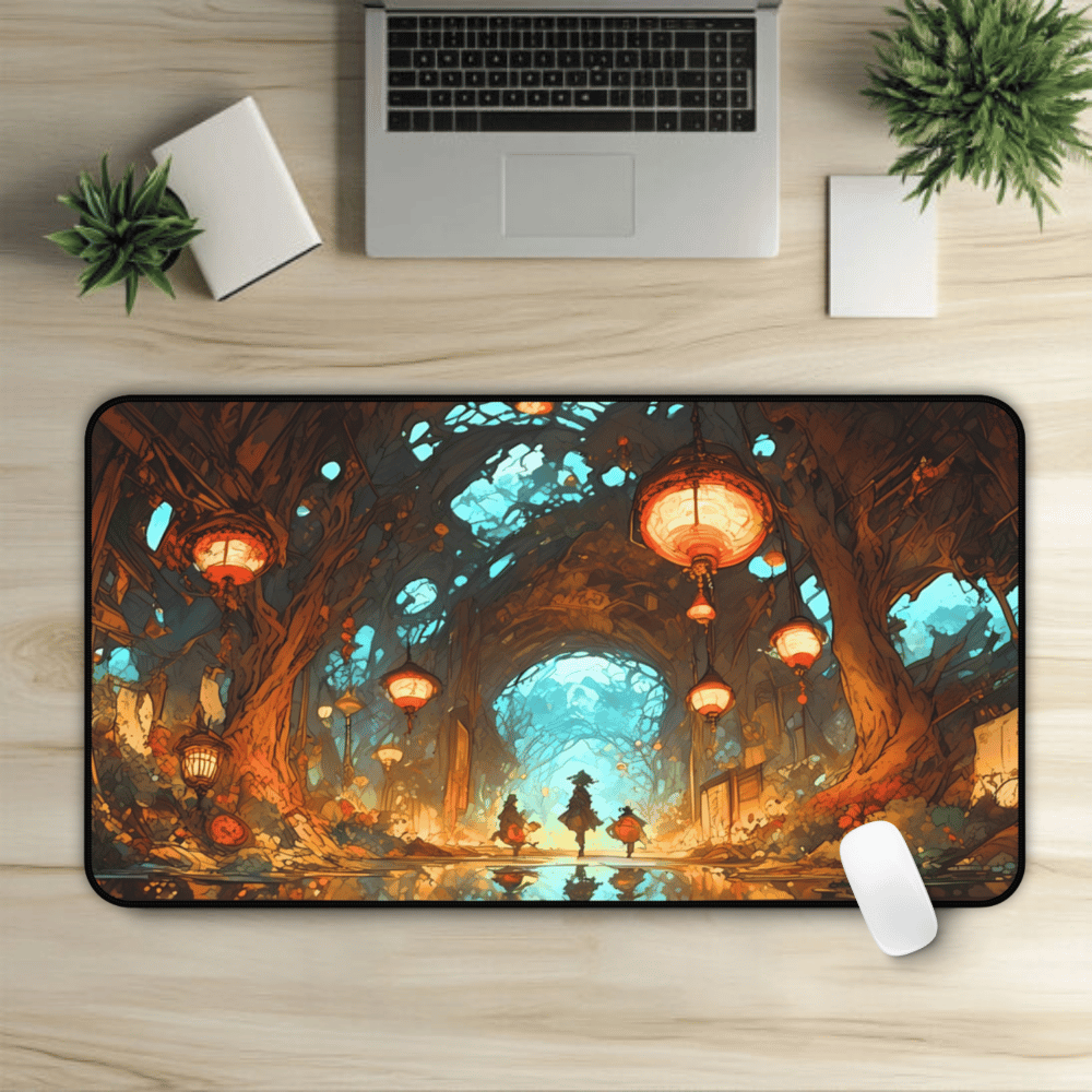 Nihonga - Festival Passage Desk Mat