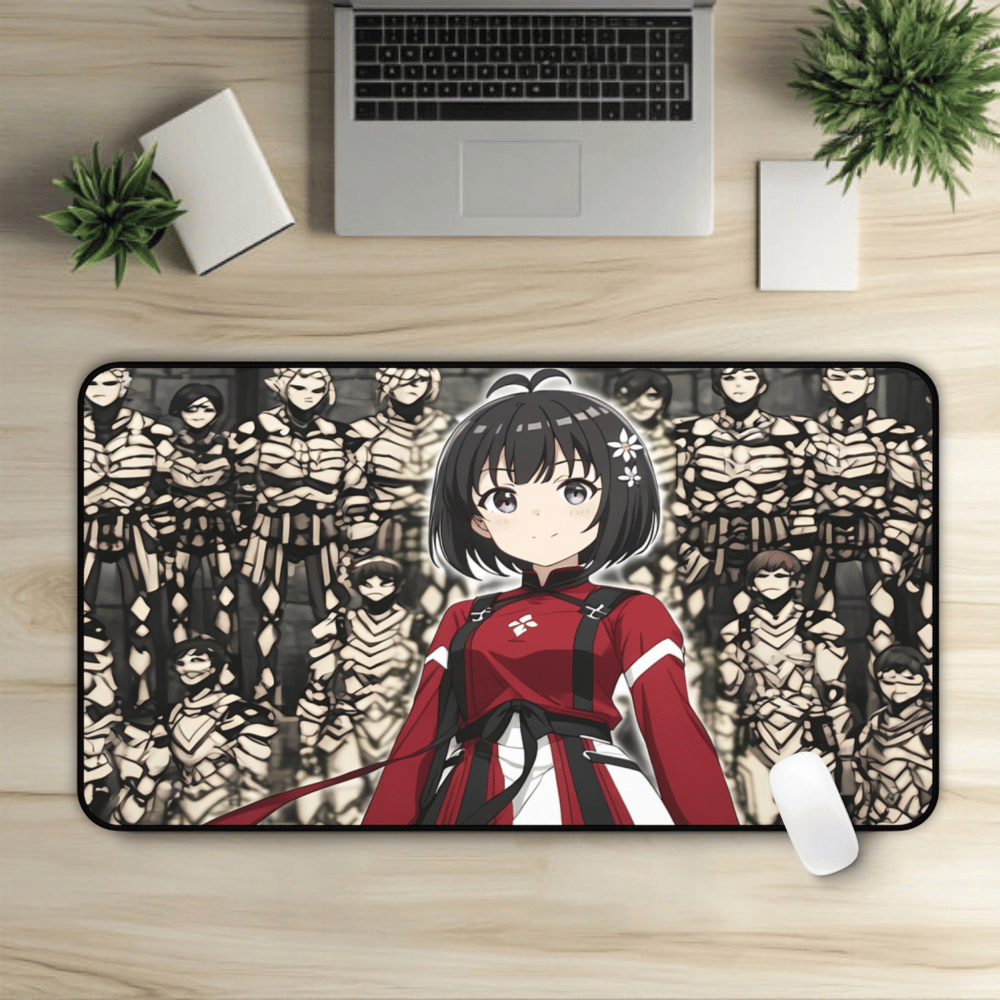 Zombie Master Girl Anime Desk Mat sexy anime girl, lewd waifu artwork