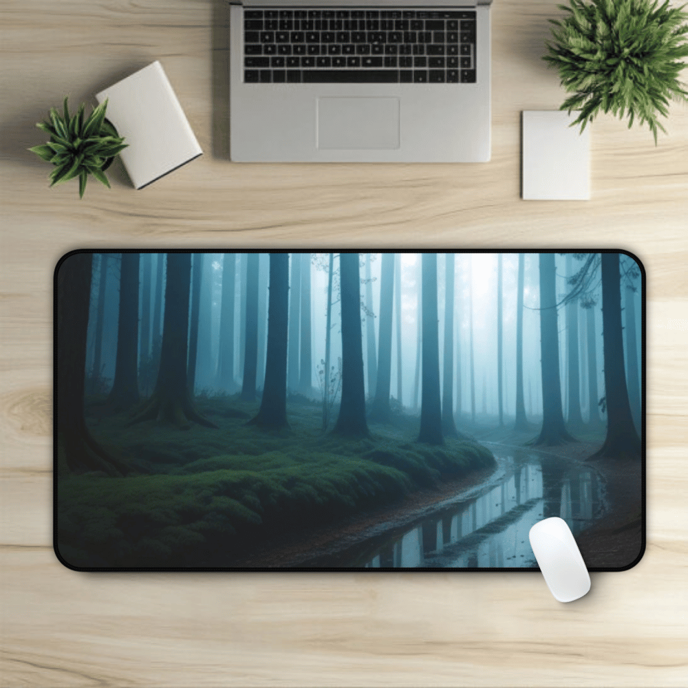 Melancholy Of The Forest Desk Mat