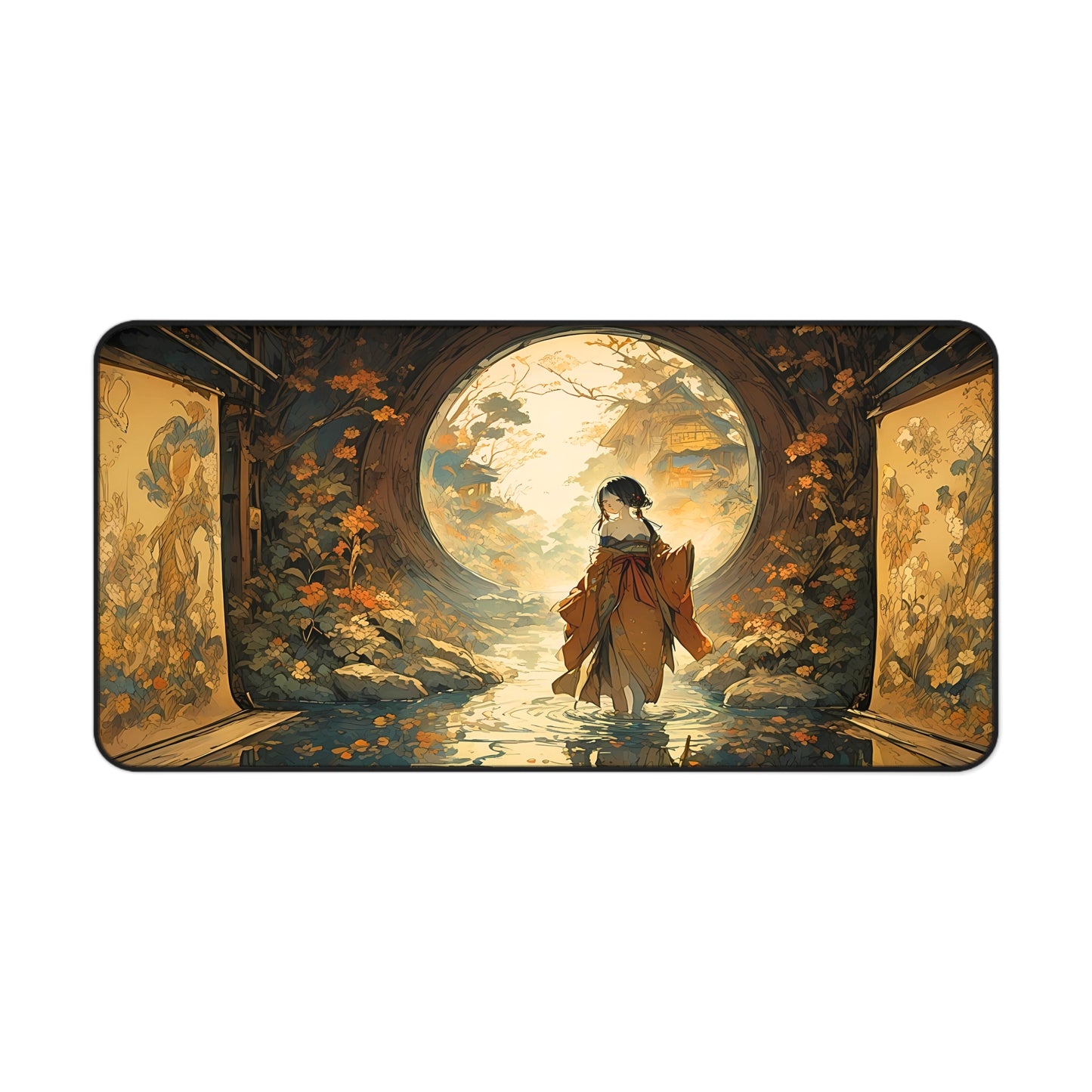 Nihonga - Silent Reflections Desk Mat