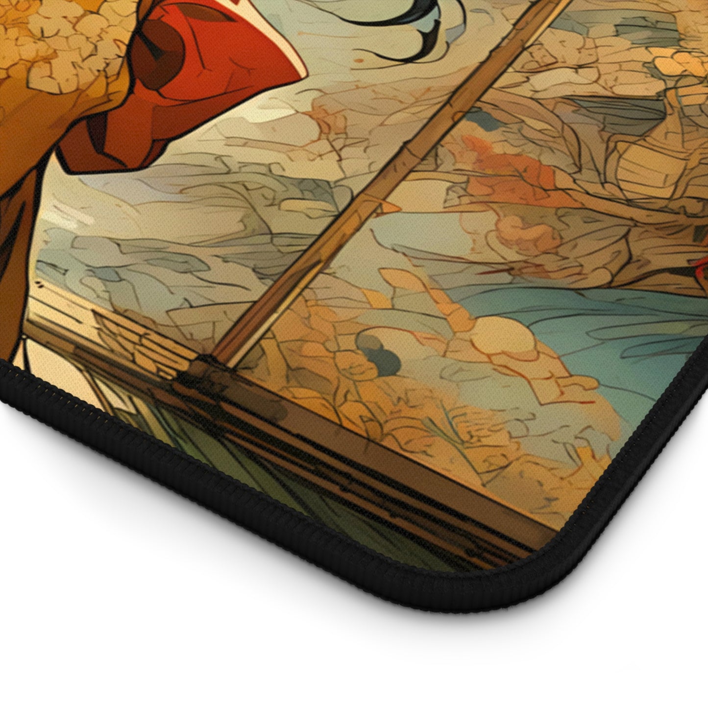 Nihonga - Golden Afternoon Desk Mat