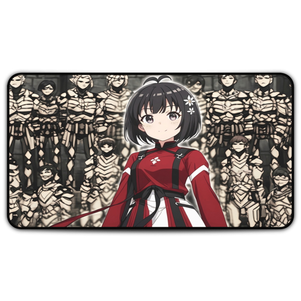 Zombie Master Girl Anime Desk Mat sexy anime girl, lewd waifu artwork