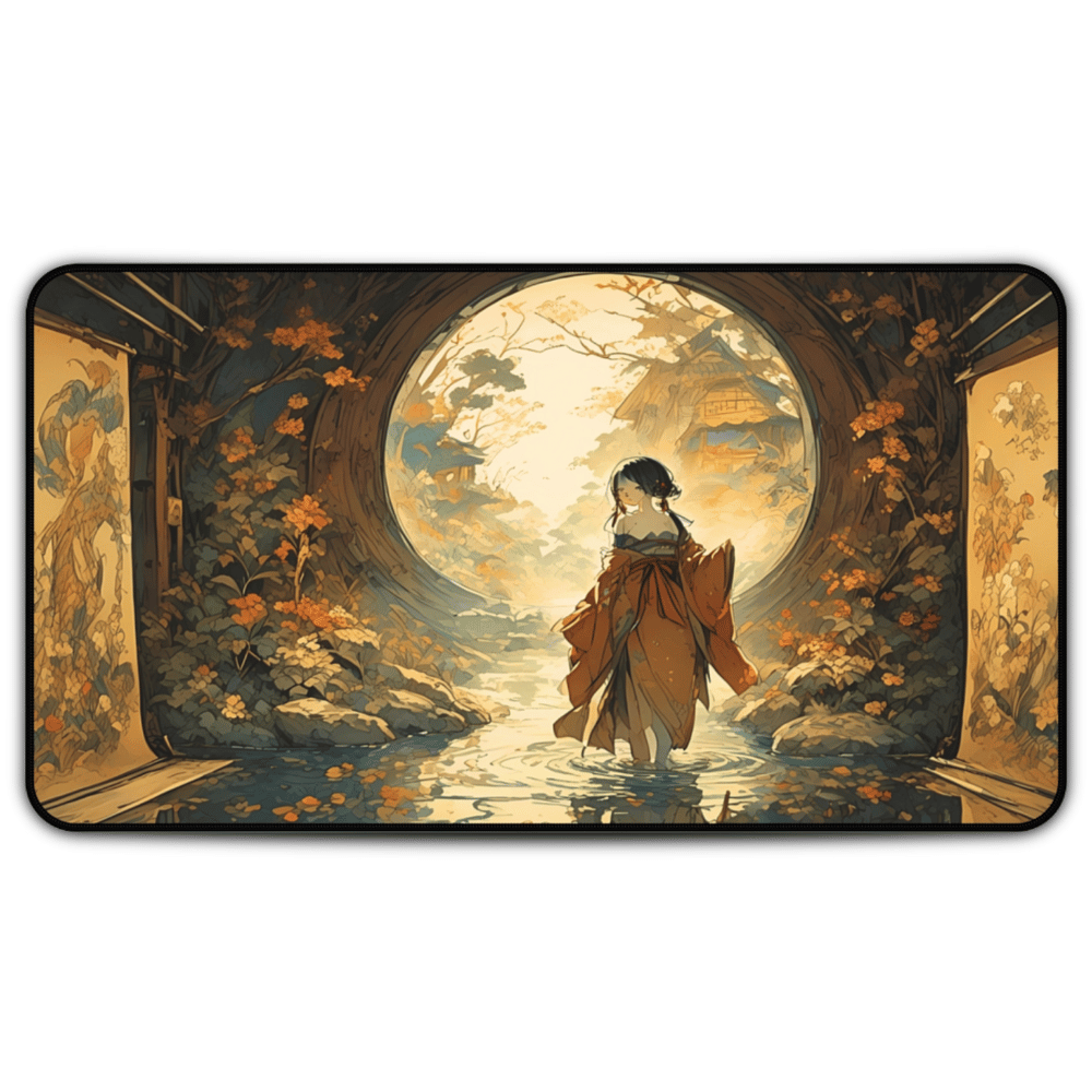 Nihonga - Silent Reflections Desk Mat