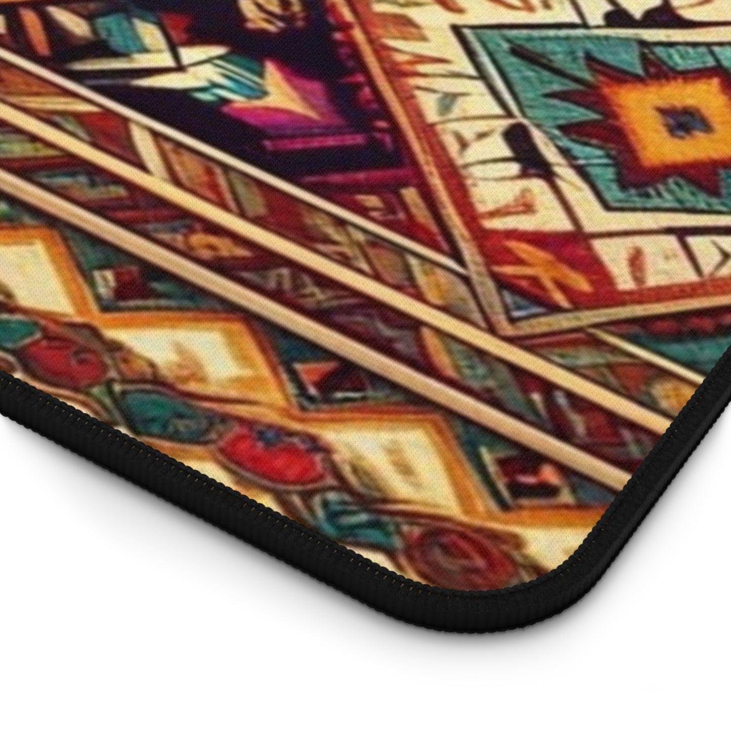 Quetzalcoatl Aztec Carpet Desk Mat