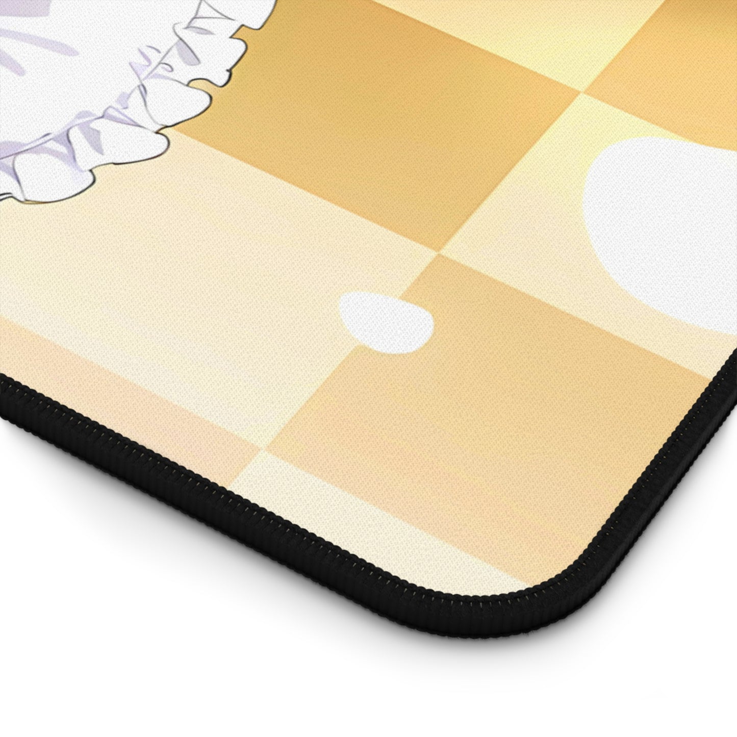 Cute Yellow Lingerie Small Breasts Mouse Girl Desk Mat