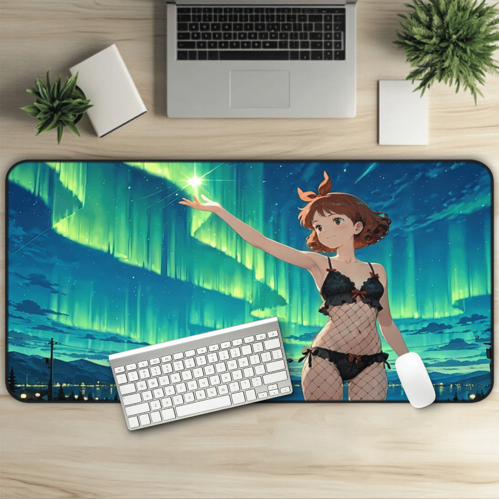Yumeko – Northern Light Embrace Anime Desk Mat