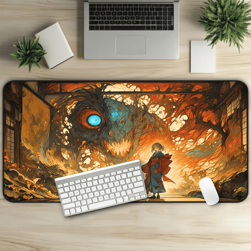 Nihonga - Yōkai Standoff Desk Mat