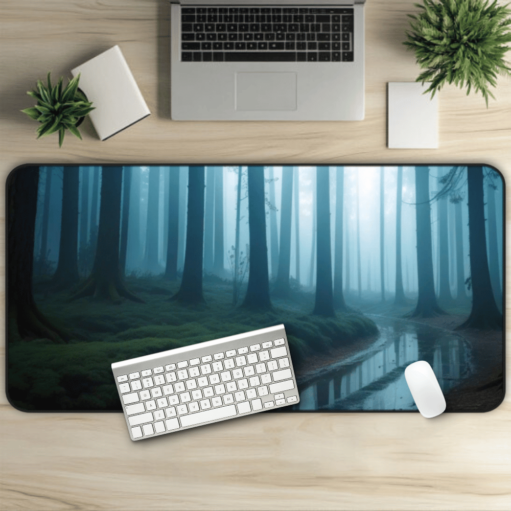 Melancholy Of The Forest Desk Mat