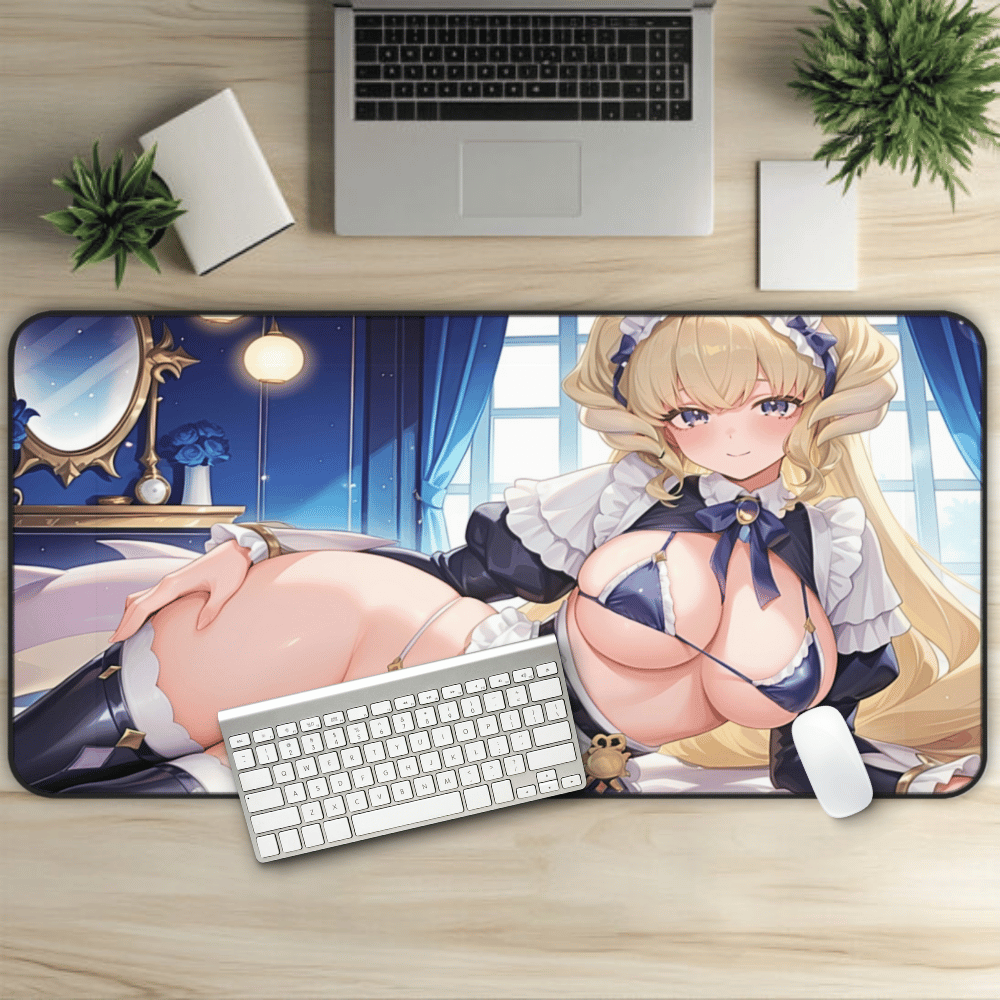 Sexy Lady Dragon Maid Anime Desk Mat