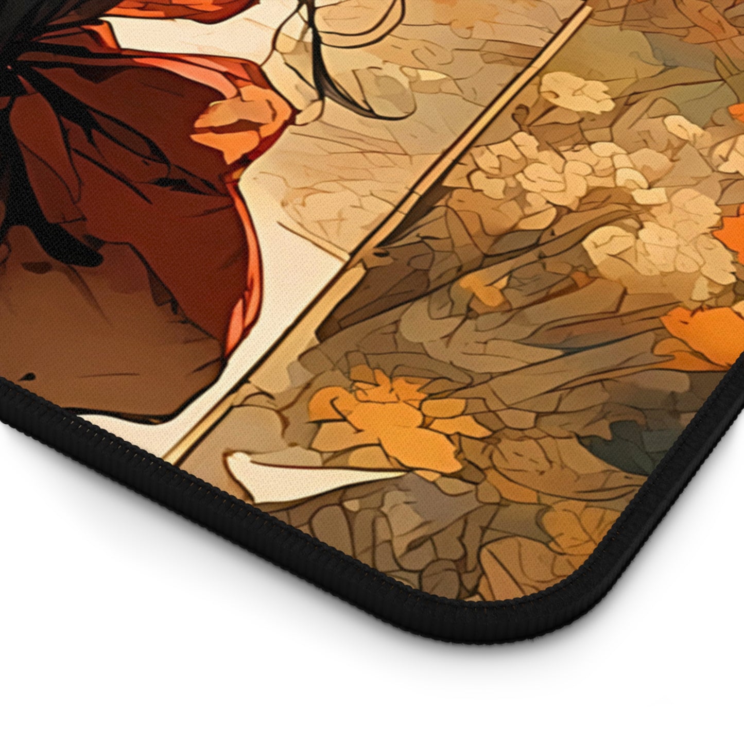 Nihonga - Red Spirit & Twilight Garden Desk Mat