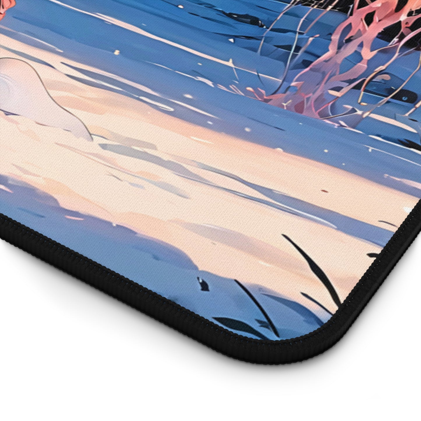 Yumeko - Pink Orchid & Java Apple Lewd Desk Mat