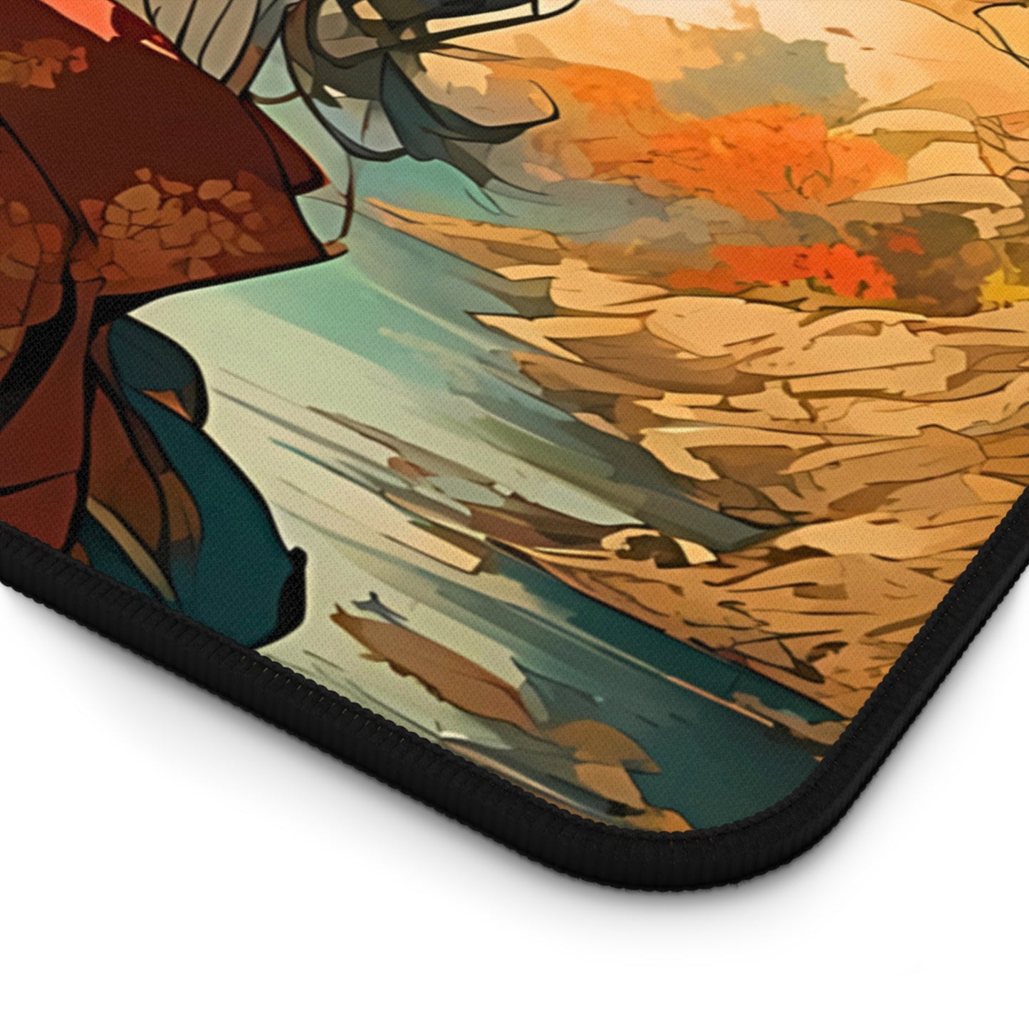 Nihonga - Phantom Petals and Mourning Willow Desk Mat