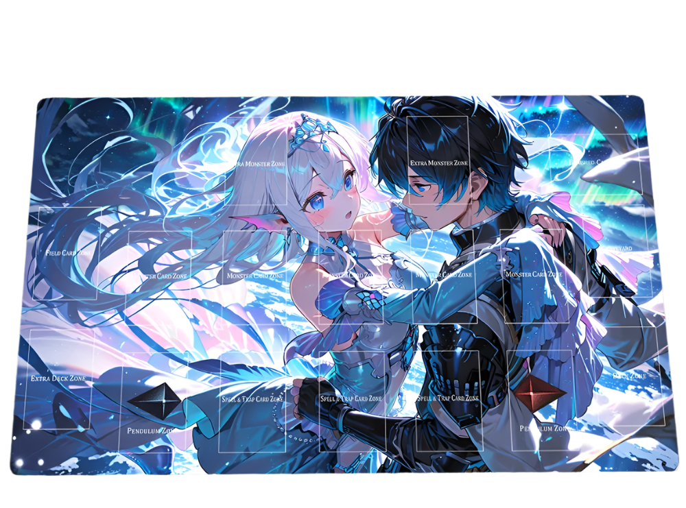 The tired and weary lovers visas and kitkallos finally meet again after a long battle in this beautiful playmat
