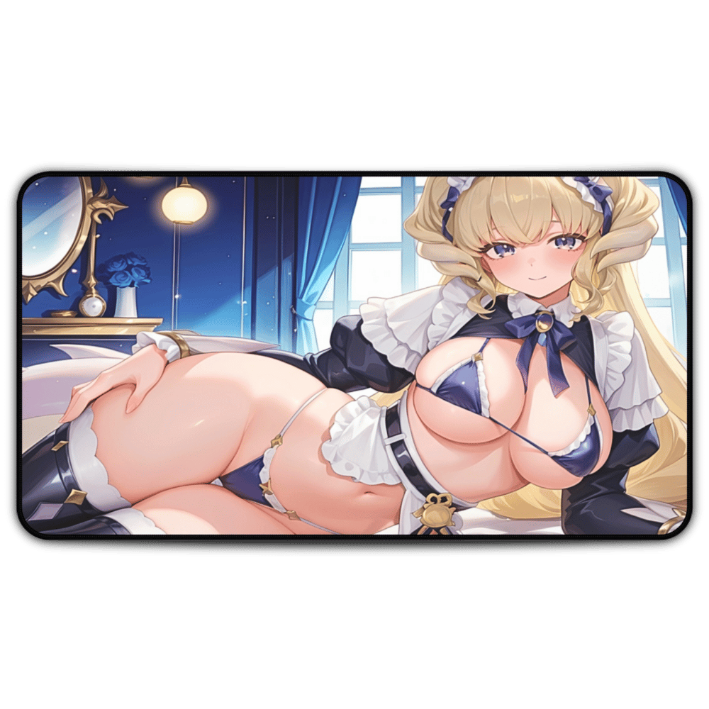 Sexy Lady Dragon Maid Anime Desk Mat