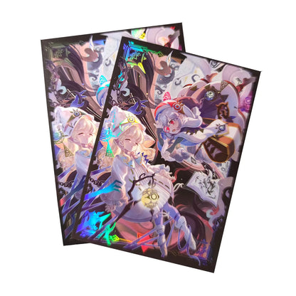 Lost In The Twilight Forest Holographic Anime Card Sleeves