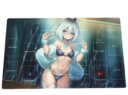 Lewd Trap Girl Arachnaque Playmat "Smug Seduction"