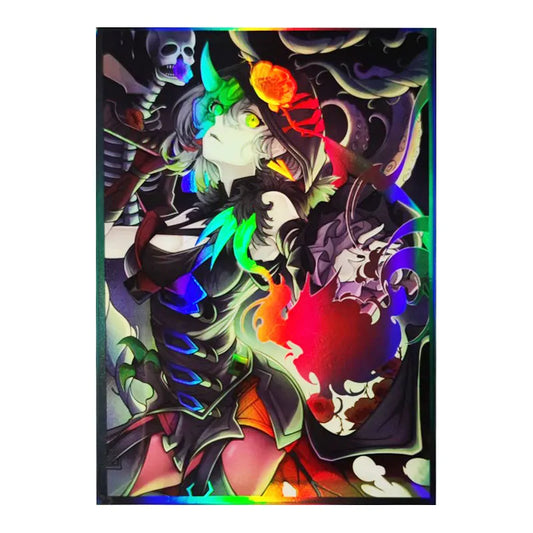 The Dark Witch Holographic Anime Card Sleeves "Sinful Arrogance"